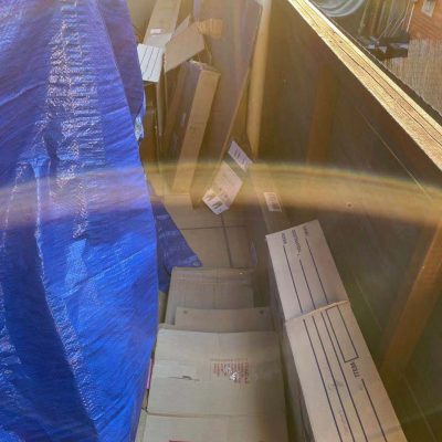 Before Cardboard Removals