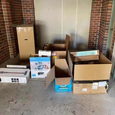 Before Cardboard Removals