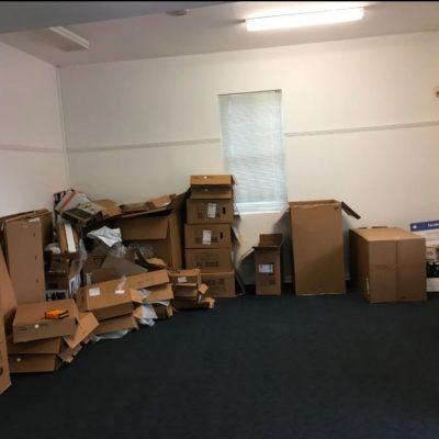 Before Storage Unit Rubbish