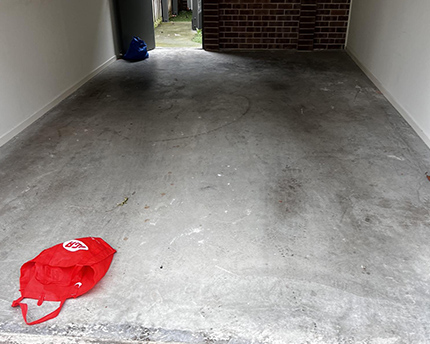 After Cardboard Removals 