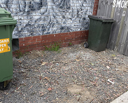 After Restaurant Rubbish 