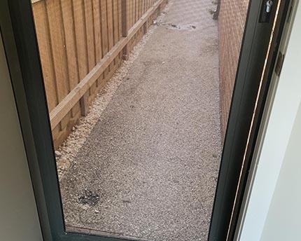 After Cardboard Removals 