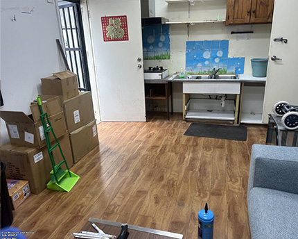 After Cardboard Removals 