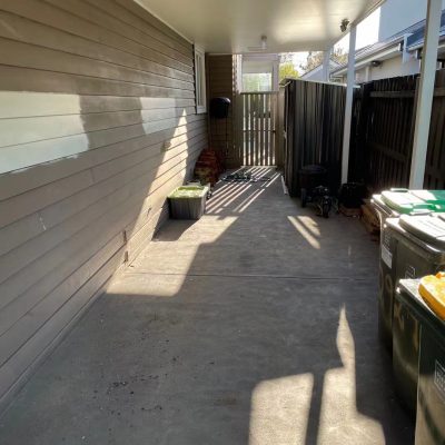 After Backyard Rubbish Collection 