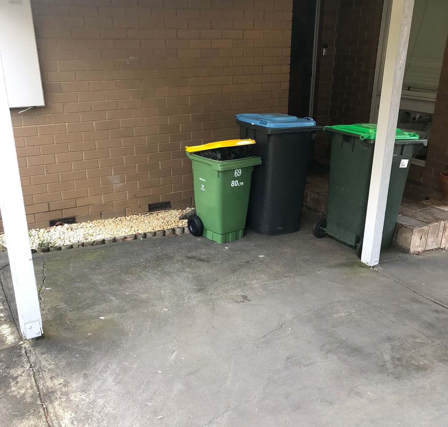 After Backyard Rubbish Collection 