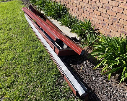 Before Backyard Rubbish Collection