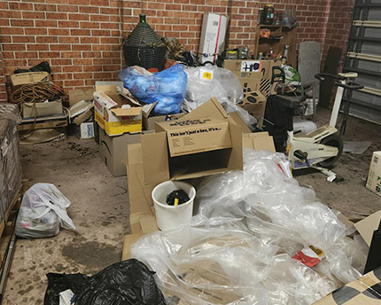 Before Garage Clean Out