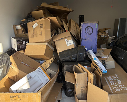 Before Garage Clean Out