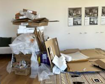 Before Cardboard Removals