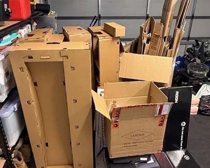 Before Cardboard Removals