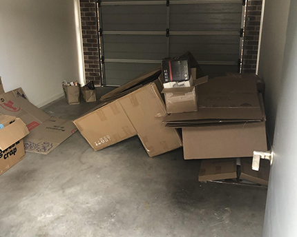 Before Cardboard Removals