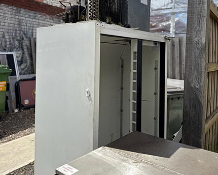 Before Restaurant Rubbish