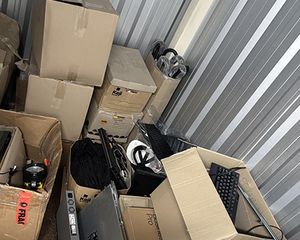 Before Storage Unit Rubbish