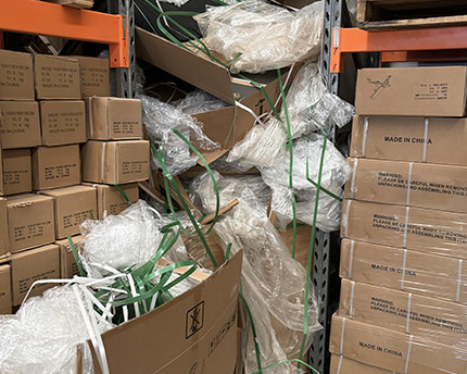 Before Warehouse Rubbish