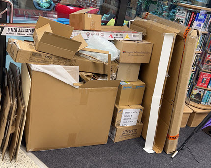 Before Cardboard Removals