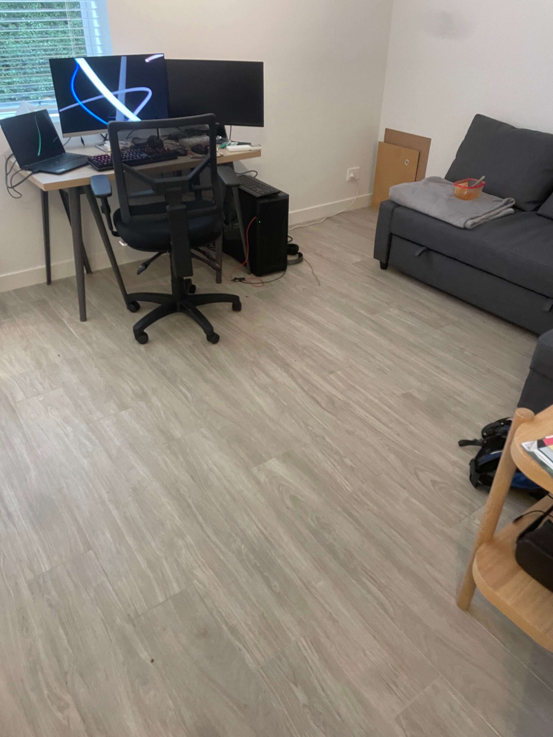 After Cardboard Removals 