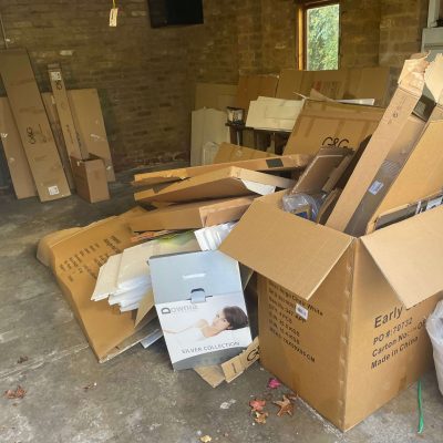 Before Storage Unit Rubbish