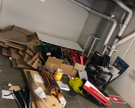 Before Garage Clean Out