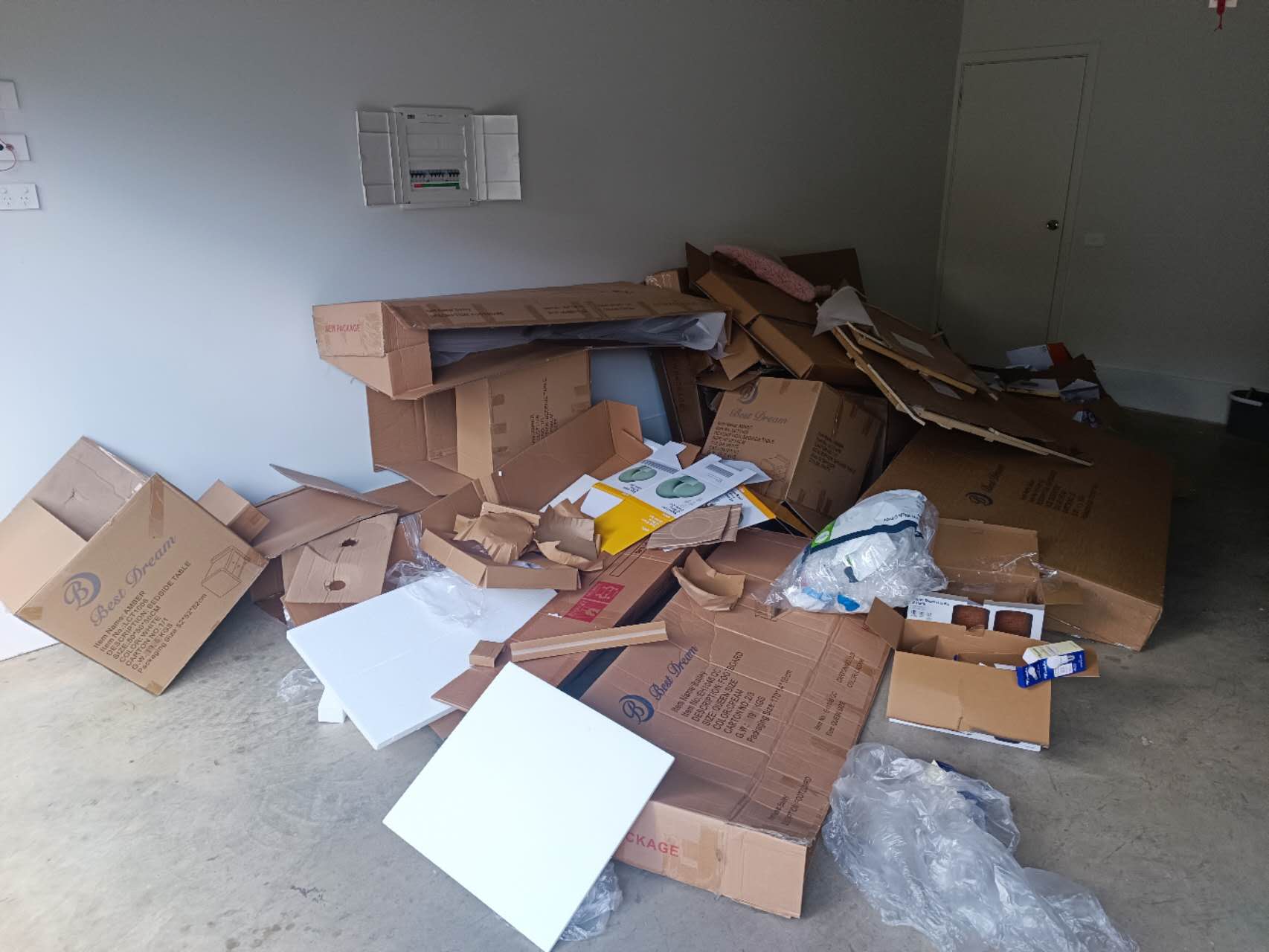 Before Garage Clean Out