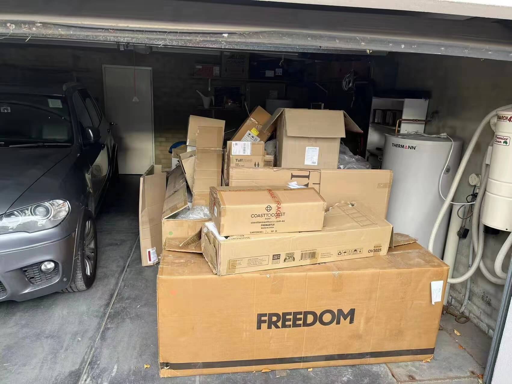 Before Garage Clean Out