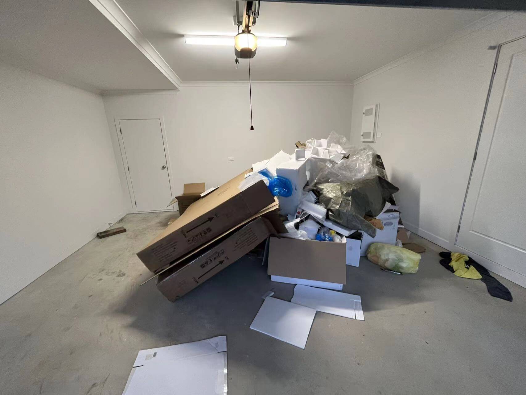 Before Garage Clean Out