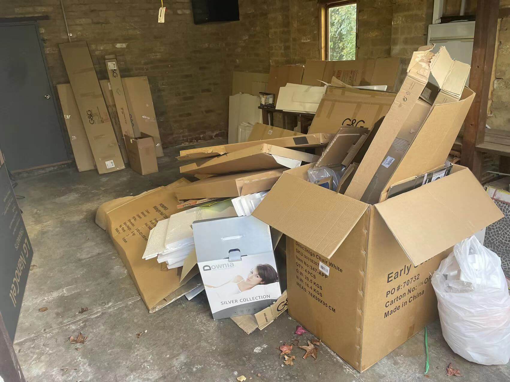 Before Garage Clean Out