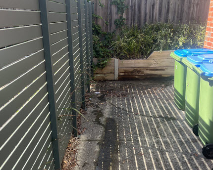 After Backyard Rubbish Collection 
