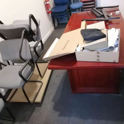 Before Storage Unit Rubbish