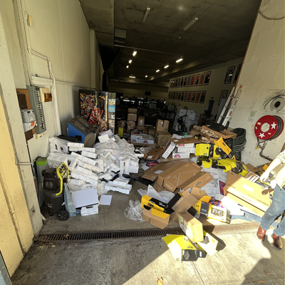 Before Shop Rubbish