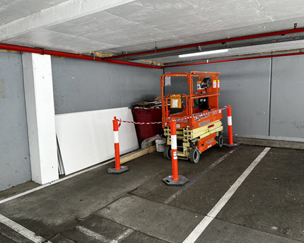 Before Warehouse Rubbish