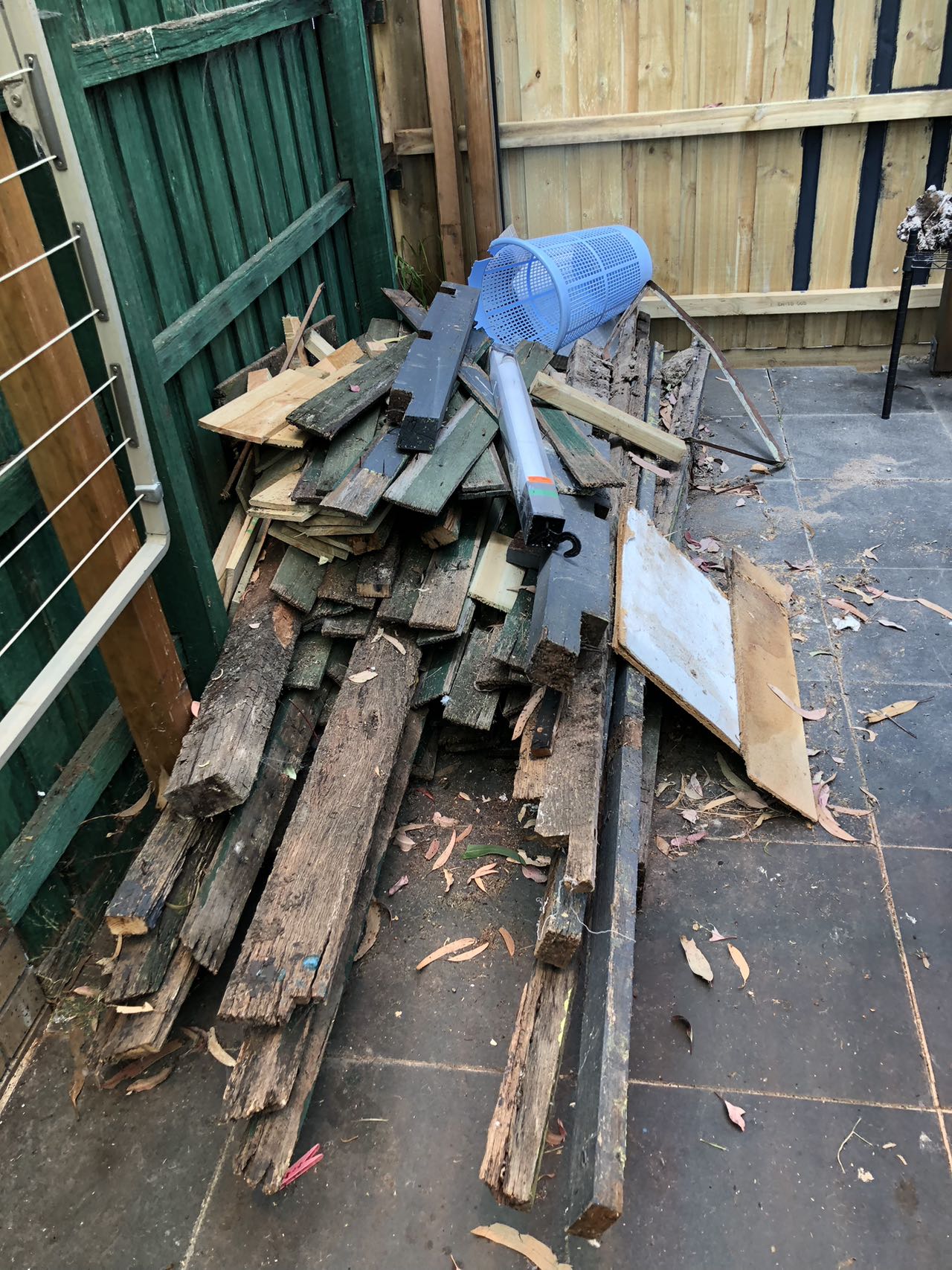 Before Site Clean Up