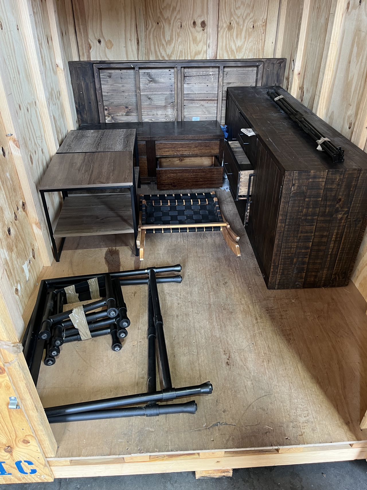 Before Storage Unit Rubbish