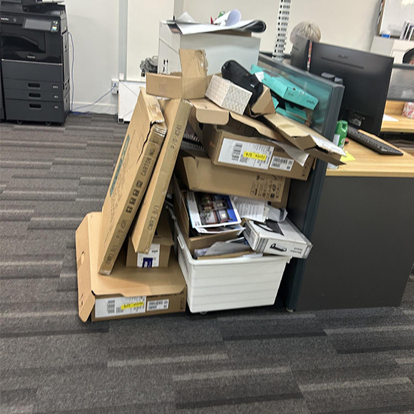Before Real Estate Junk Removal